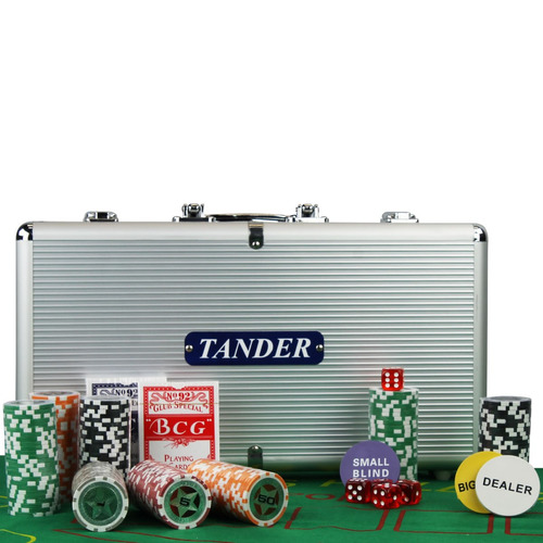 Maleta Poker 300 Fichas Oficiais Com Numeração Kit Comple
