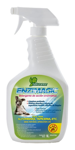 Limpiador Enzimatic 1 Lt Elimina Manchas Y Olores Mascotas