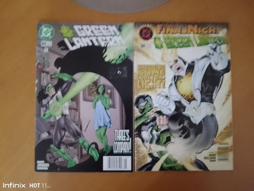 Cómics De Green Lantern. Varios Años.