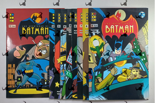 Las Aventuras De Batman N°1 A 9 - Lote - Ecc Comics