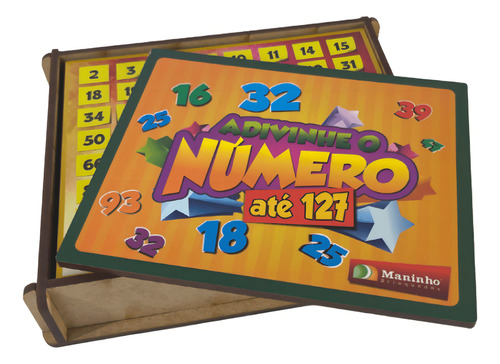 Brinquedo Jogo Adivinhe O Número Até 127 Maninho