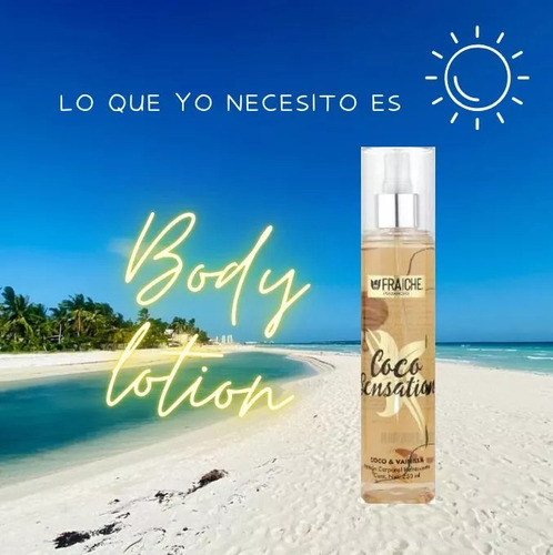 Body Loción Corporal Aroma Coco 2 Piezas