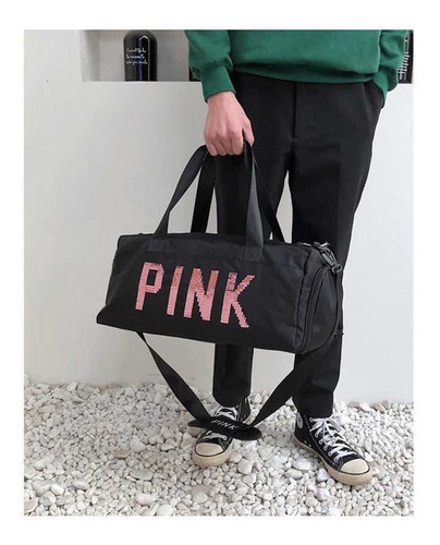 Imagen 7 de 11 de Bolso Maletín Pink Importado Impermeable Calidad A1