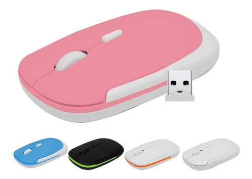 Mouse Wireless Inalambrico Usb Lapto Pc Notebook Portatil