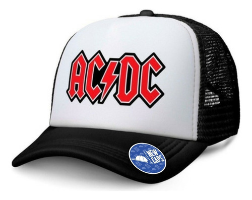 Gorra Trucker Ac-dc Perl Jam Black Sabbath Metallica Newcaps