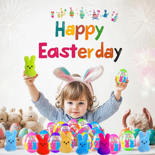 Huevos De Pascua Prellenados Holydeck Con Juguetes De Coneji