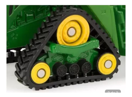 Miniatura Trator De Esteira Agrícola John Deere 9470rx 1/64 Cor Verde-escuro