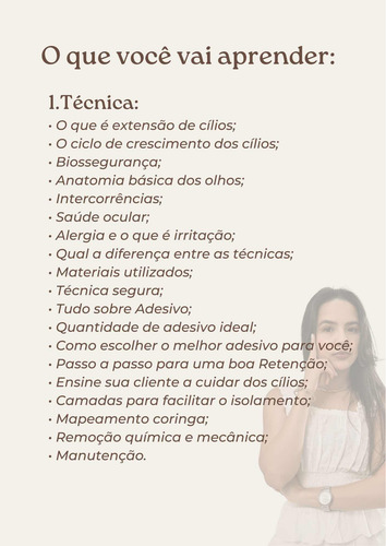 Curso De Extensão De Cílios