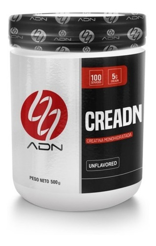 Creadn 500gr Creatina Monohidratada Adn+regalo Tienda Física