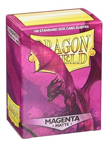 Mangas Mate Dragon Shield - Magenta (100 Ct)