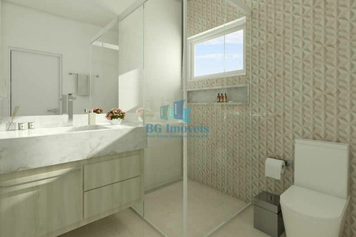 Imagem 17 de 21 de Casa Com Pé Direito Duplo De Alvenaria Com 162m² 3 Quartos 1 Suíte 2 Vagas Cobertas Em Sp - Bg21-483