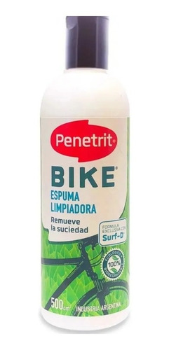 Espuma Limpiadora Penetrit Lavado Bicicletas Moto 500cm