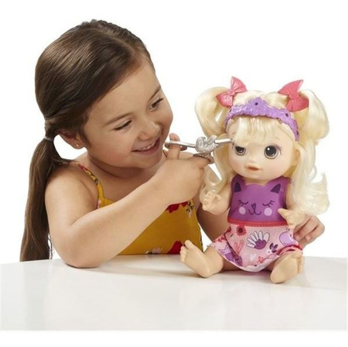 Baby Alive Corte De Cabelo Pentados Diferentes Loira E5241