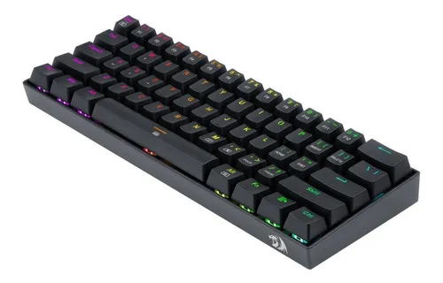 Teclado Rgb Mecanico Qwerty Idioma Español Sin Numerico