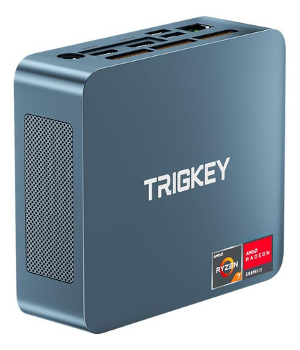 Mini Pc Trigkey Ryzen 5 16gb Ddr4 500gb M.2 Nvme Ssd -azul