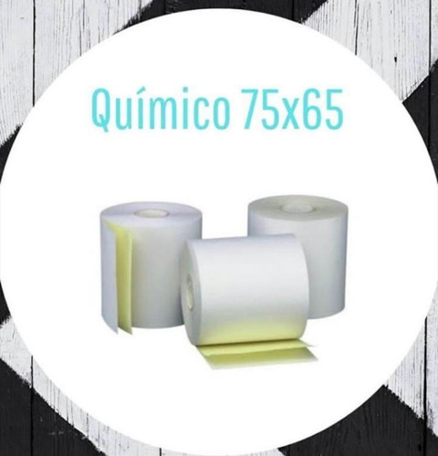 Rollos Quimicos 75x65 Caja X50 Und