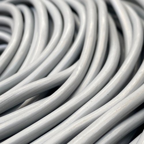150 Mts Rollo De Cordón De Pvc 5mm 3,5 Kg Gris