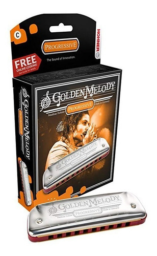 Armonica Diatónica Hohner Golden Melody Nueva Alemania