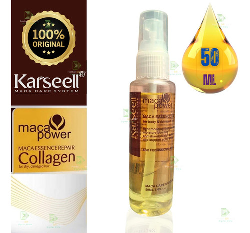 Kit Karseell Progressiva 500ml +máscara Collagen + Óleo 50ml