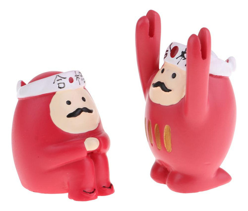 Figuras Japonesas En Miniatura 3 Piezas