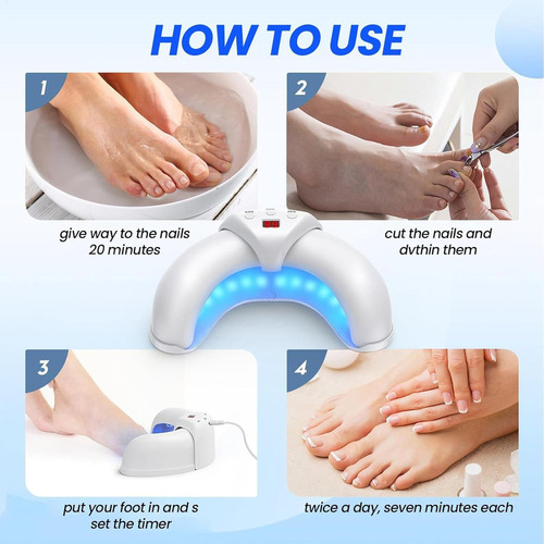 Ycyc Care Light Device Para Unhas Luz De Limpeza De Unhas