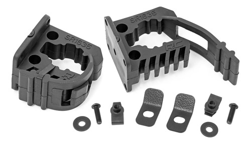 Rough Country Kit De Abrazadera De Panel Molle De Goma 5/8  