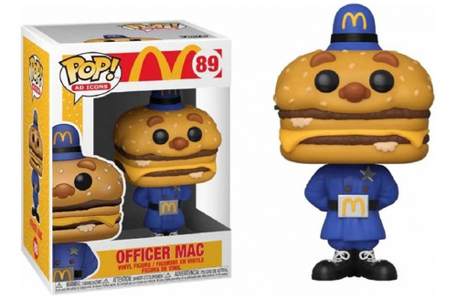 Novo Funko Pop Ad Icons Officer Big Mac Mc Donalds 89