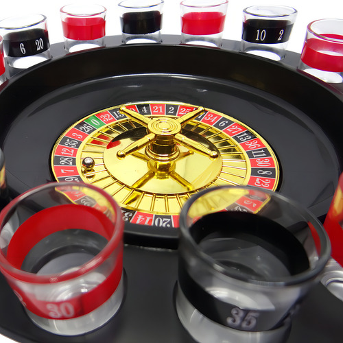 Juego de ruleta Drink Shot Casino 16 Cups