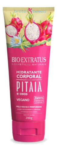 Bio Extratus Hidratante Corporal Pitaia E Coco 200g