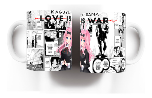 Kaguya-sama: Love Is War Taza Anime Personalizada Mod7