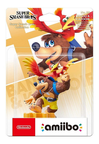 Amiibo Banjo Kazooie Super Smash Bros Serie Nuevo Y Sellado