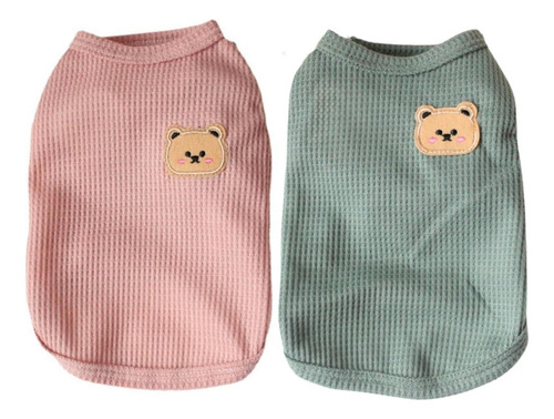 Camisa De Cachorro De Algodão Verão Camisetas Leves Leves De