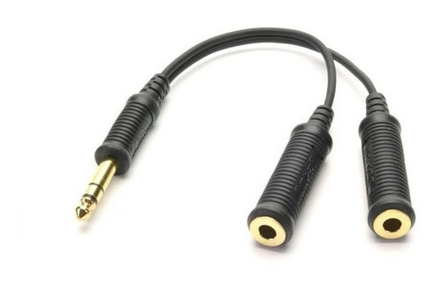 Cable Splitter Y Grado 6.3mm A Doble 6.3mm