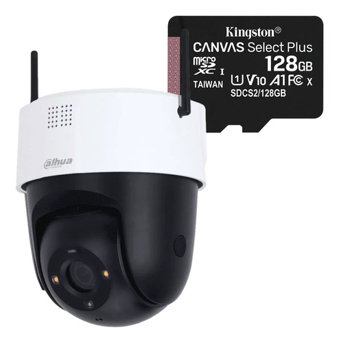 Camara Wifi Exterior De Seguridad Dahua Sd2a200 + Kingston