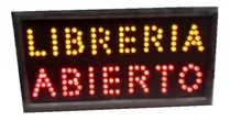 Comprar Cartel Led Libreria Abierto Oferta O La Que Quieras