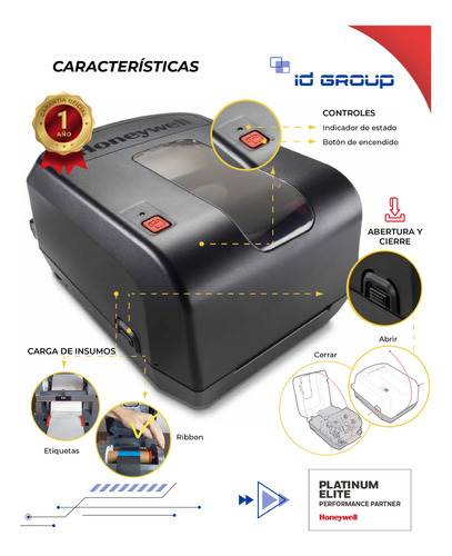 Impresora Etiquetas Mercado Envios Pc42 Red + Rollos