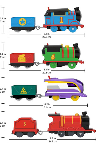 Fisher -price Thomas Friends - Juego De Motor De Tren Motori