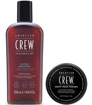 Comprar Shampoo Exfoliante +cera Heavy Hold Pomade American Crew Men