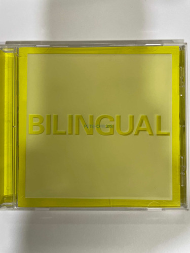 Cd Pet Shop Boys Bilingües. Excelente Estado