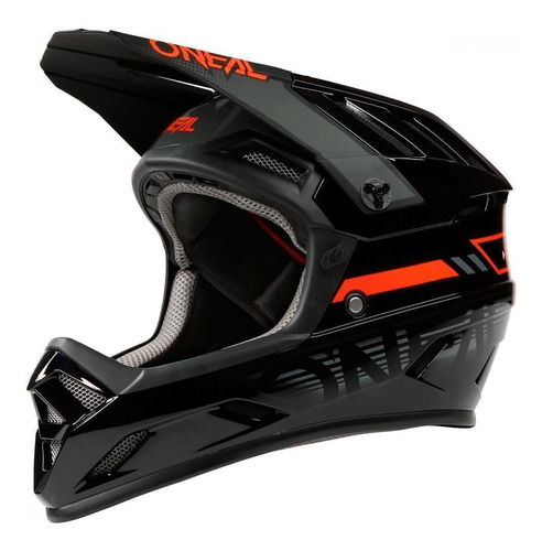 Capacete Oneal Backflip Eclipse Preto/cinza 58