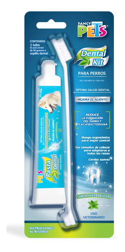 Kit Dental - Pasta Y Cepillo Para Perros 