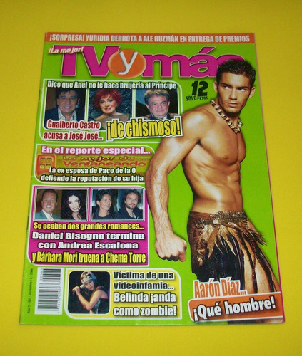 Aaron Diaz Revista Tv Y Mas Lucero Belinda Lorena Herrera 