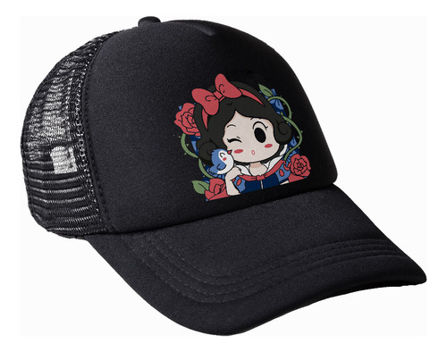 Gorra Princesa Blanca Nieves Chibi  Cartoon