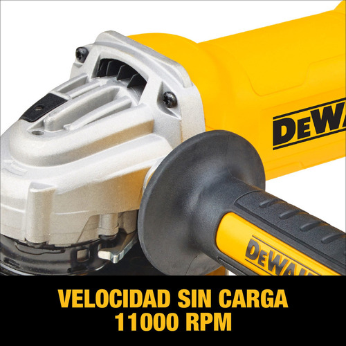 Esmeriladora Amoladora Angular 4½ Quickchange Dewalt Dwe4315