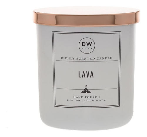 Dw Home Vela Lava Perfumada Ricamente Una Sola Mecha 9.1 Oz