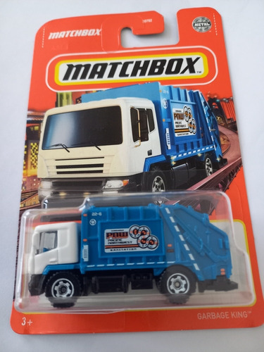 Camion Garbage King - Matchbox