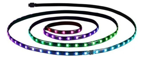 Tira Luz Led Xpg Prime Strip C/control Argb Megasoft Luz Negro