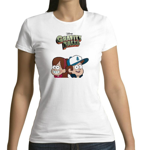 Remeras Mujer Gravity Falls Dipper Mabel |de Hoy No Pasa| 1