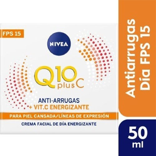 Crema Nivea Q10 Plus Energy 50ml Anti Arrugas