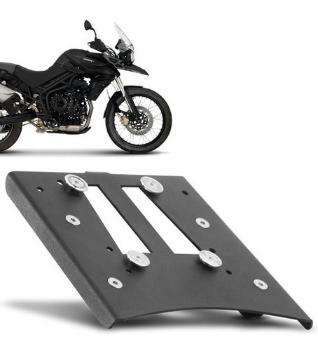 Base De Fixação Traseira Case Roncar Preto Triumph Tiger 800